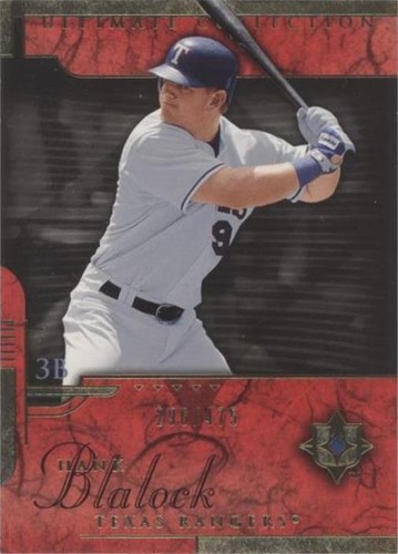 2005 Ultimate Collection - Hank Blalock #37