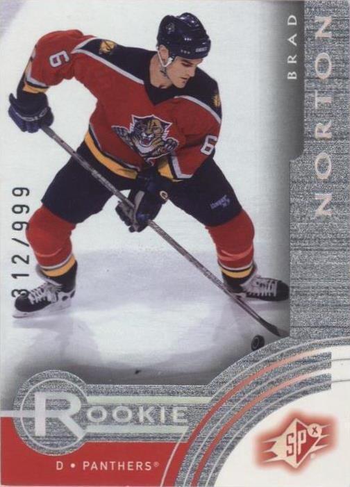 2001-02 SPx - Brad Norton #205