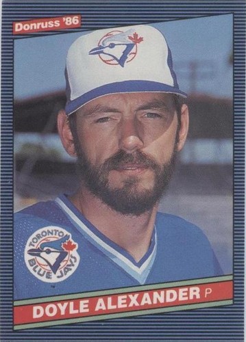 1986 Donruss - Doyle Alexander #390