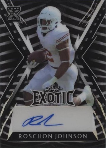 2023 Leaf Exotic Roschon Johnson #BA-RJ2