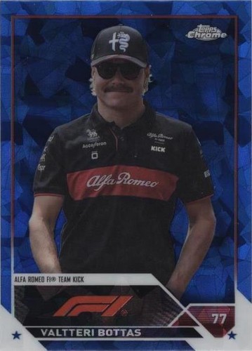 2023 Topps Chrome Sapphire Edition Formula 1 - Valtteri Bottas #37