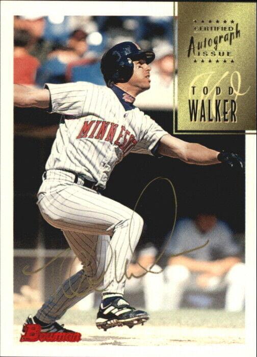 1997 Bowman - Todd Walker #CA82