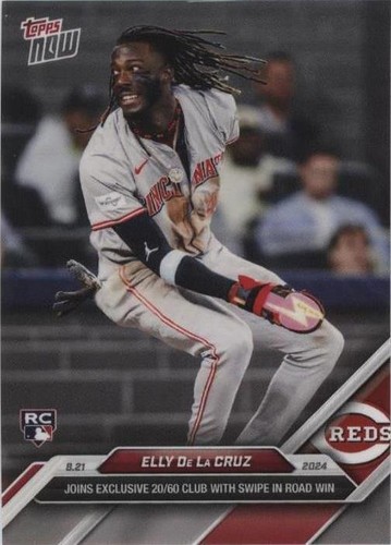 ELLY♡ 2024 Topps Now Elly De La Cruz Rookie Cincinnati Reds #577