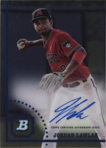 2022 Bowman Heritage - Jordan Lawlar #CPA-JL