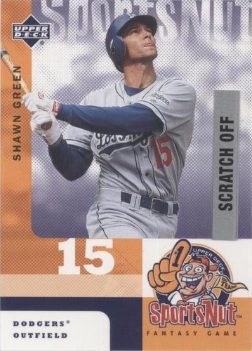 2003 Upper Deck MVP - Shawn Green #SN26