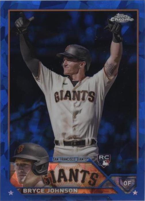 2023 Topps Chrome Sapphire Edition - Bryce Johnson #571