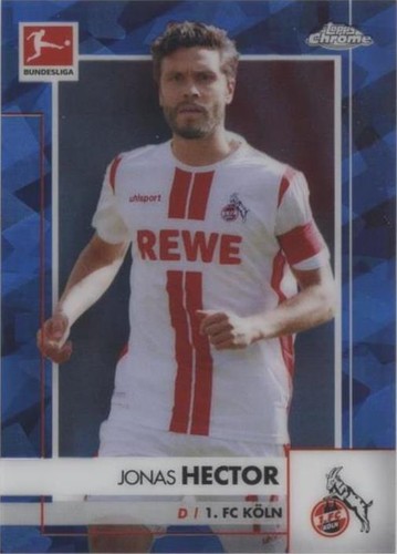 2020-21 Topps Chrome Bundesliga Sapphire Edition Jonas Hector #54
