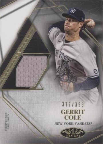 2022 Topps Tier One - Gerrit Cole #T1R1-GCO