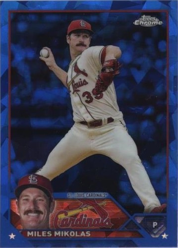 2023 Topps Chrome Sapphire Edition - Miles Mikolas #548