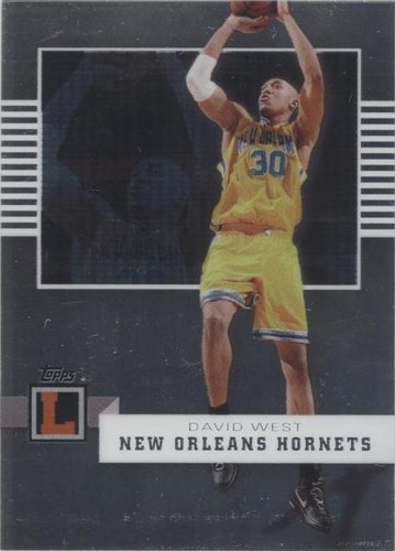2007-08 Topps Letterman - David West #36