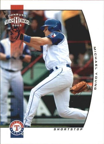 2005 Donruss Team Heroes - Michael Young #319