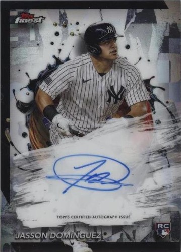 2024 Topps Finest - Jasson Dominguez #FA-JDO