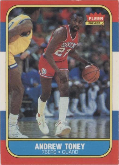 1986-87 Fleer - Andrew Toney #114