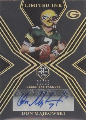 2022 Panini Limited Don Majkowski #LI-DMA
