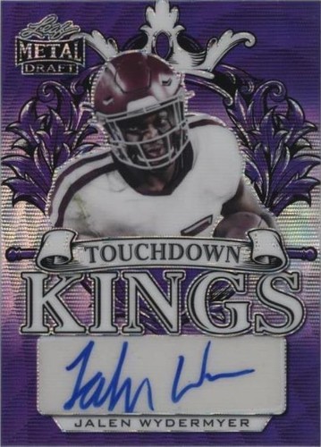 2022 Leaf Metal Draft Jalen Wydermyer #TK-JW1