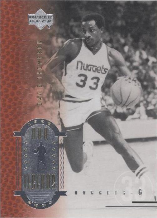 1999-00 Upper Deck NBA Legends - David Thompson #33