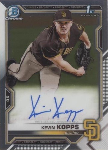 2021 Bowman Draft - Kevin Kopps #CDA-KK