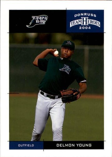 2004 Donruss Team Heroes - Delmon Young #407
