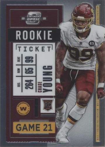 2020 Panini Contenders Optic Chase Young #67
