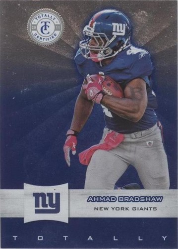2011 Panini Totally Certified Ahmad Bradshaw #52