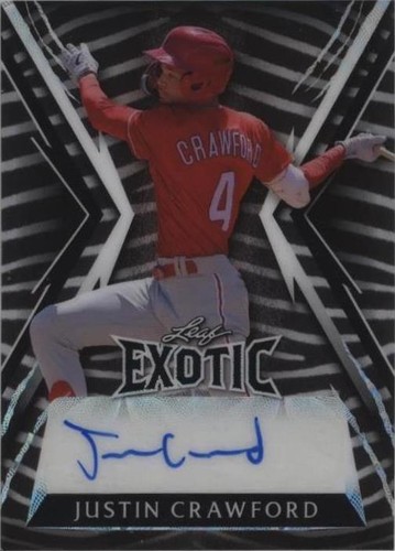 2023 Leaf Exotic - Justin Crawford #BA-JC2