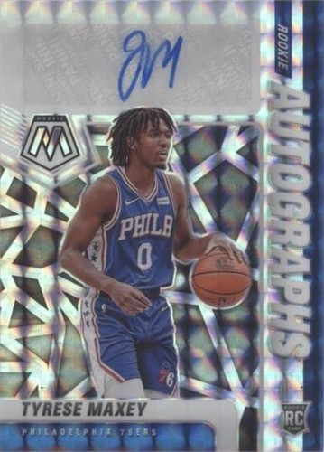 2020-21 Panini Mosaic - Tyrese Maxey #RA-TYM
