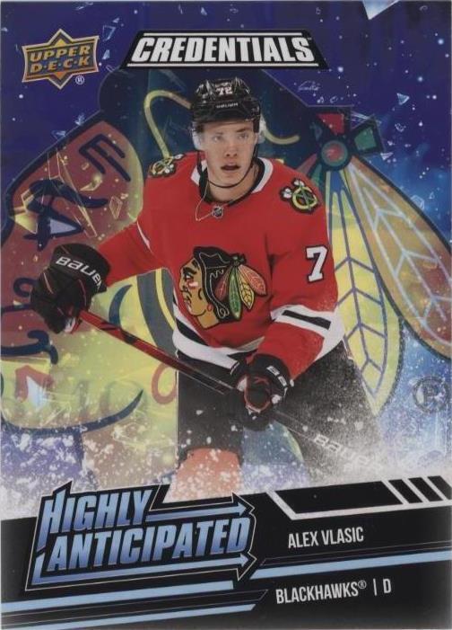 2022-23 Upper Deck Credentials - Alex Vlasic #HA-42