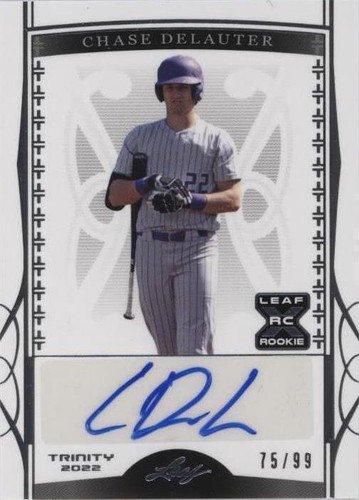 2022 Leaf Trinity - Chase DeLauter #BA-CDL