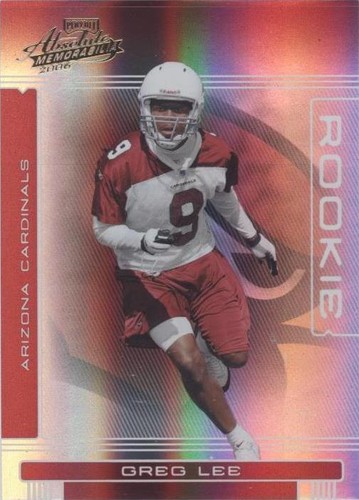 2006 Playoff Absolute Memorabilia Greg Lee #172