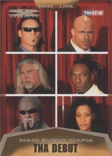 2008 TRISTAR TNA Wrestling Cross the Line - Booker T Kevin Nash Kurt Angle #8