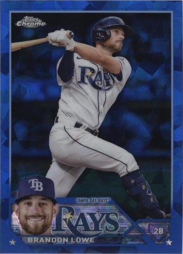 TOPPS CHROME MLBカード SAPPHIRE EDITION BRANDON LOWE #CSA-BL 送料無料 中古 IT1 TOPPS CHROME MLBカード SAPPHIRE EDITION BRANDON LOWE #CSA-BL