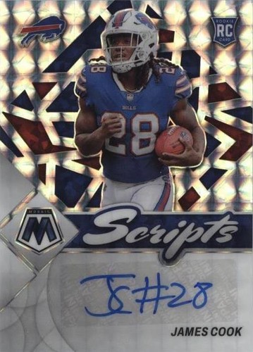 2022 Panini Mosaic James Cook #RS-JC