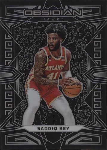 2022-23 Panini Obsidian - Saddiq Bey #109