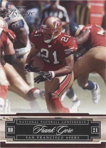 2007 Playoff Prestige Frank Gore #126