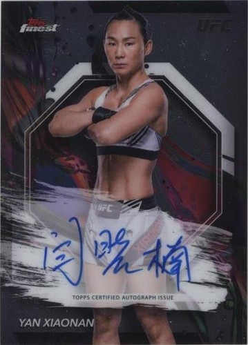 2024 Topps Finest UFC - Yan Xiaonan #FA-YNX