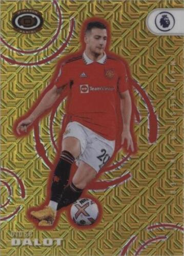 2022-23 Panini Donruss Optic #165 Diogo Dalot Green Foil SP 2022-23 Panini Donruss Optic #165 Diogo Dalot Green Foil SP