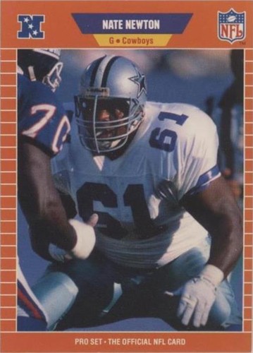 1989 Pro Set Nate Newton #93