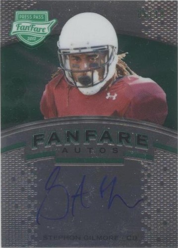 2012 Press Pass Fanfare Stephon Gilmore #FF-SG