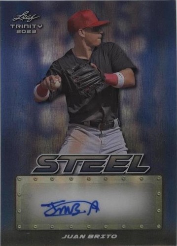 2023 Leaf Trinity - Juan Brito #S-JB2