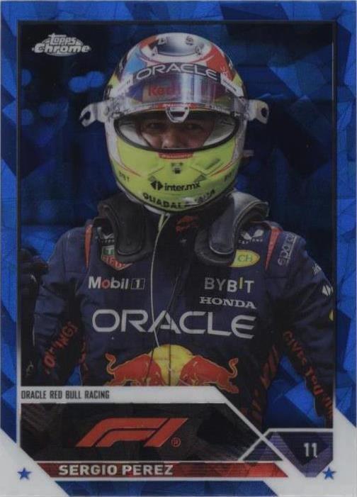 2023 Topps Chrome Sapphire Edition Formula 1 - Sergio Perez #10