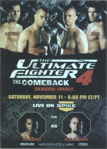 2009 Topps UFC - Chris Lytle Matt Serra #FPR-TUF4