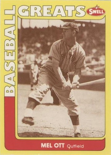 1991 Swell Baseball Greats - Mel Ott #144