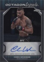 2024 Topps Chrome UFC - Chris Weidman #OLA-CWE