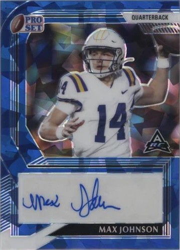 2022 Leaf Pro Set Metal Max Johnson #PA-MJ1