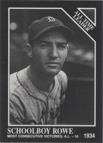 1991 The Sporting News Conlon Collection - Schoolboy Rowe #256