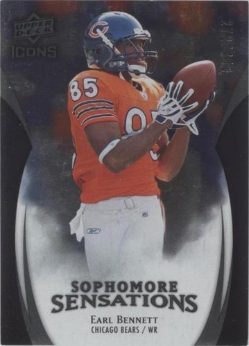 2009 Upper Deck Icons Earl Bennett #SS-EB