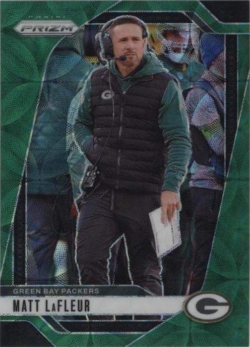 2024 Panini Prizm #108 Matt LaFleur - Green Bay Packers Coach Trading Card