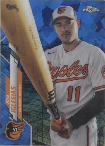 2020 Topps Chrome Update Series Sapphire Edition - Jose Iglesias #U-98