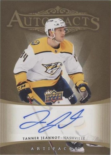 2022-23 Upper Deck Artifacts - Tanner Jeannot #RAF-TJ