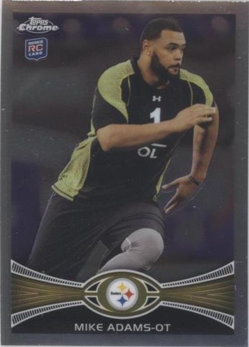 2012 Topps Chrome Mike Adams #197